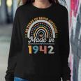 80 Years Old Gifts 80Th Birthday Born In 1942 Women Girls Sweatshirt Gifts for Her