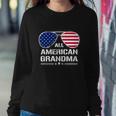 All American Grandma American Flag Patriotic Sweatshirt Gifts for Her