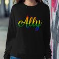 Ally Pride Rainbow Tshirt Sweatshirt Gifts for Her