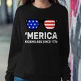 America Kicking Ass Since 1776 Tshirt Sweatshirt Gifts for Her