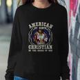 American By Birth Christian For 4Th Of July Sweatshirt Gifts for Her