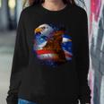 American Pride Soaring Eagle Usa Sweatshirt Gifts for Her