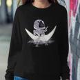 Astronaut Moon Sailing Sweatshirt Gifts for Her