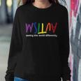 Autism Seeing The World Differently Tshirt Sweatshirt Gifts for Her