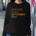 Awesome Since September 1992 Sweatshirt Gifts for Her
