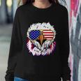 Bald Eagle With Mullet 4Th Of July American Flag Gift Sweatshirt Gifts for Her