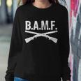 BAMF Guns Badass Sweatshirt Gifts for Her