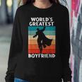 Best Boyfriend Ever Worlds Greatest Boyfriend Sweatshirt Gifts for Her