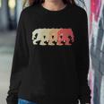 Bigfoot Silhouette Retro Sasquatch Tshirt Sweatshirt Gifts for Her