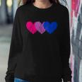 Bisexual Heart Bisexuality Bi Love Flag Lgbtq Pride Sweatshirt Gifts for Her