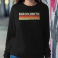 Blacksmith Funny Job Title Profession Birthday Worker Idea Sweatshirt Gifts for Her