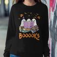 Boo Read Books Library Funny Booooks Ghost Halloween Gifts Sweatshirt Gifts for Her