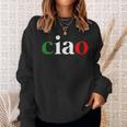 Born In Italy Funny Italian Italy Roots Ciao Men Women Sweatshirt Graphic Print Unisex Gifts for Her