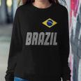 Brazil Soccer Team Jersey Flag Sweatshirt Gifts for Her