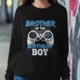 Brother Of The Birthday Boy Matching Video Gamer Party Sweatshirt Gifts for Her