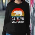 Caitlyn For California Retro Cali Bear Sweatshirt Gifts for Her