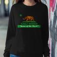 Cali Weed California Republic Flag Sweatshirt Gifts for Her