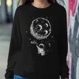 Cartoon Astronaut Moon Swing Tshirt Sweatshirt Gifts for Her