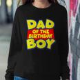Cartoony Dad Of The Birthday Boy Tshirt Sweatshirt Gifts for Her