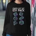 Check Out My Six Pack Dnd Dice Dungeons And Dragons Tshirt Sweatshirt Gifts for Her