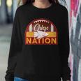 Chiefs Nation Football Sweatshirt Gifts for Her