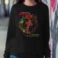 Christmas Wreath This Is The Season This Is The Reason-Jesus Sweatshirt Gifts for Her