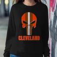 Cleveland Skull Football Tshirt Sweatshirt Gifts for Her