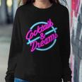 Cocktails And Dreams Retro S Sweatshirt Gifts for Her