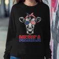 Cow Lovers Merica Sweatshirt Gifts for Her