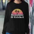 Cricket Gift Sunshine And Cricket Funny Gift Sweatshirt Gifts for Her