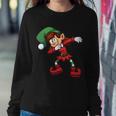 Dabbing Elf Cute Funny Christmas Tshirt Sweatshirt Gifts for Her