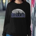 Dallas Texas Skyline City Football Fan Sweatshirt Gifts for Her