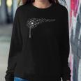 Dandelion Blowing Music Notes Cute Christmas Gift Sweatshirt Gifts for Her