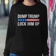 Dump Trump Gift Lock Him Up Gift Sweatshirt Gifts for Her