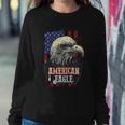 Eagle Mullet 4Th Of July Merica Patriotic American Flag Usa Cool Gift Sweatshirt Gifts for Her