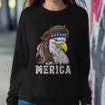 Eagle Mullet 4Th Of July Usa American Flag Merica Gift V5 Sweatshirt Gifts for Her