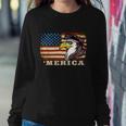 Eagle Mullet Usa American Flag Merica 4Th Of July Great Gift Sweatshirt Gifts for Her