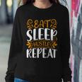 Eat Sleep Hustle Repeat Sweatshirt Gifts for Her
