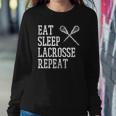 Eat Sleep Lacrosse Repeat Funny Lax Player Men Women Kids Sweatshirt Gifts for Her