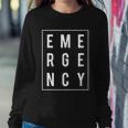 Emergency Nurse Rn Er Nurse Emergency Room Hospital Sweatshirt Gifts for Her