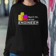 Engineer Kids Children Toy Big Building Blocks Build Builder Sweatshirt Gifts for Her