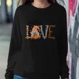 Fallin Love Thanksgiving Quote Sweatshirt Gifts for Her
