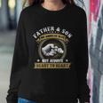 Father And Son Fathers Day Best Dad Ever Gift Graphic Design Printed Casual Daily Basic Sweatshirt Gifts for Her