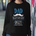 Fathers Day For Father From Daughter Son The Best Father Graphic Design Printed Casual Daily Basic Sweatshirt Gifts for Her