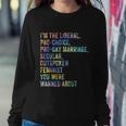 Feminist Empowerment Womens Rights Social Justice March Sweatshirt Gifts for Her
