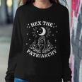 Feminist Witch Hex The Patriarchy Gift Sweatshirt Gifts for Her