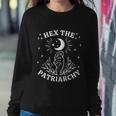 Feminist Witch Hex The Patriarchy Sweatshirt Gifts for Her