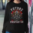Firefighter Funny Future Firefighter Thin Red Line Firefighting Lover Sweatshirt Gifts for Her