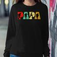 Firefighter Funny Papa Firefighter Fathers Day For Dad Sweatshirt Gifts for Her