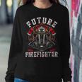 Firefighter Future Firefighter Thin Red Line Firefighting Sweatshirt Gifts for Her